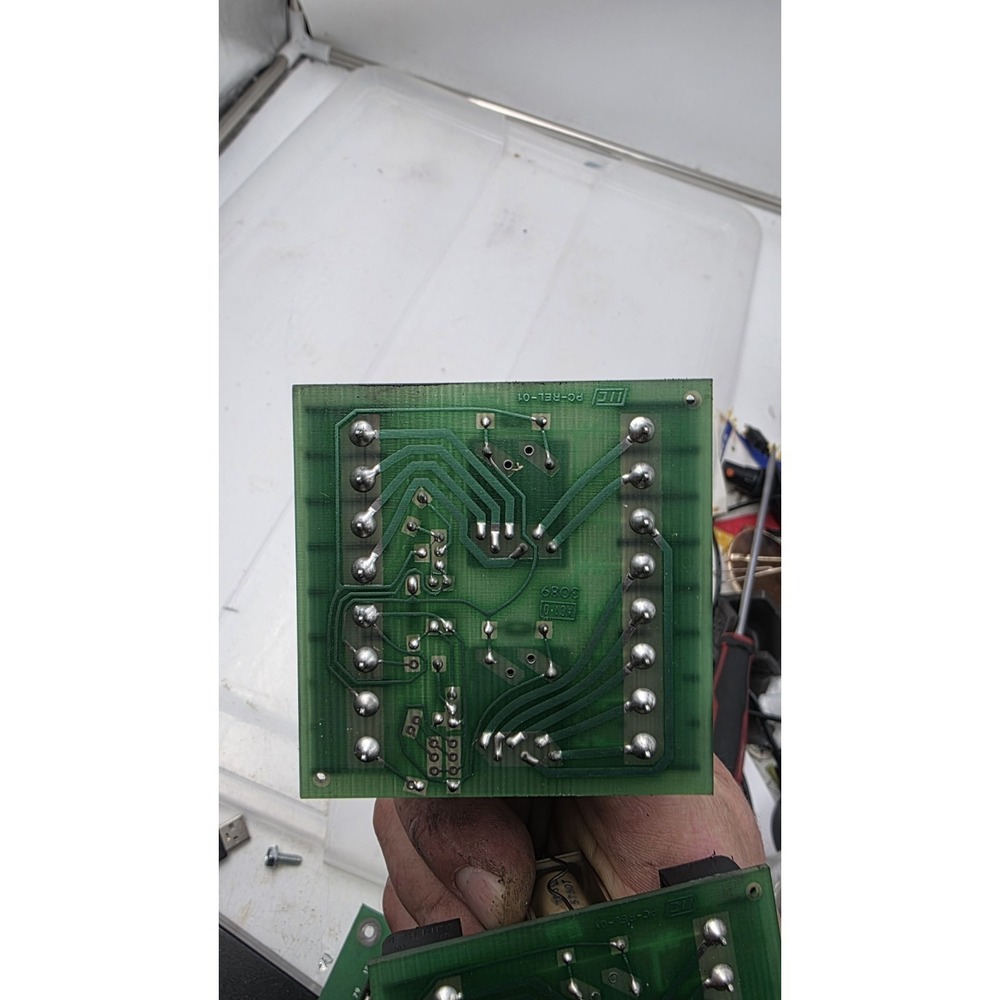 2 MILLTRONICS IIC PC-REL-01 RELAY BOARD - USED - FREE SHIPPING - Picture 4 of 5